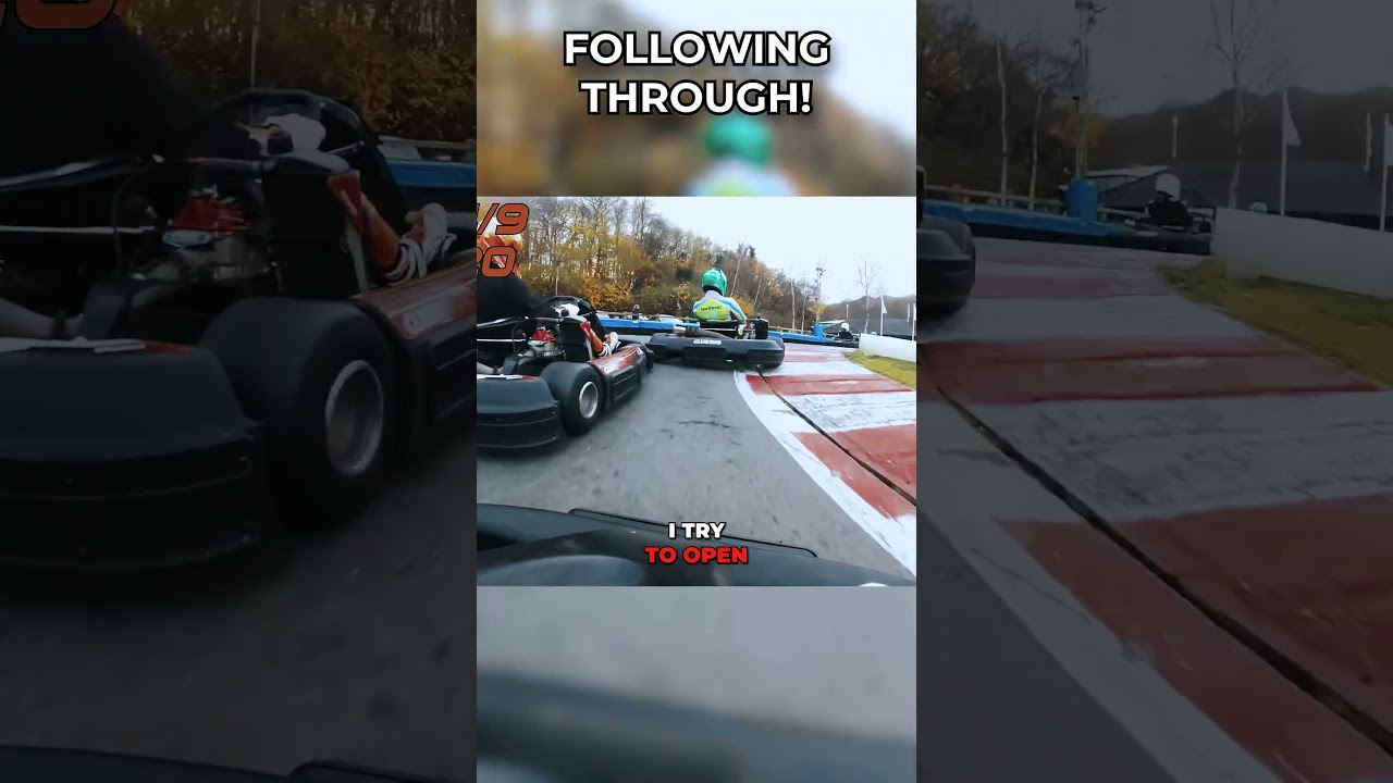 FOLLOWING THROUGH! #karting #buckmorepark #racing #kart #racingkart