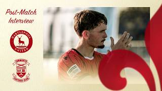 Post-match | Hartlepool United 0-1 Tamworth | Hayden Carson's thoughts on clean sheet in Hartlepool