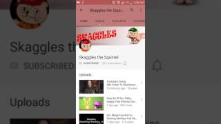 Skaggles The Squirrel Official Endort