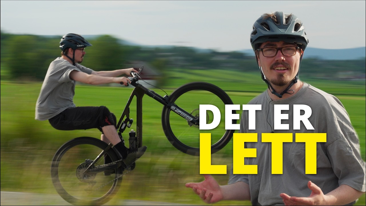 Manual er LETT - Hvordan Dra på Bakhjulet