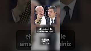 EHVEN-İ ŞER İLE AMEL ETMEK #shorts #reels #tiktok #erbakan #yenidenrefah #fatiherbakan #ehvenişer Resimi