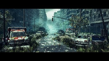 Apocalypse Environment render with Unreal Engine 4.24