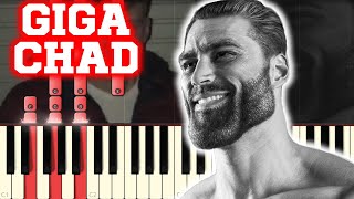 Giga Chad Theme Song Piano Sheet music for Piano (Solo)
