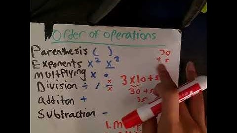 Order of operations *1.1*