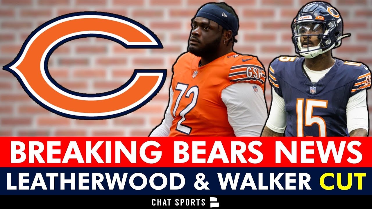 ALERT: Chicago Bears Release PJ Walker & Alex Leatherwood In Latest Roster  Moves