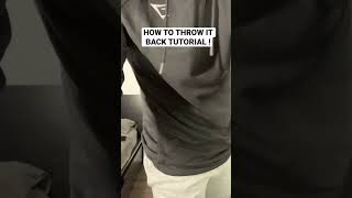 HOW TO THROW IT BACK TUTORIAL! #shorts #shortsvideo