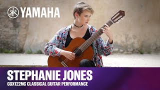 Yamaha  Cgx122mc Classical Guitar  Stephanie Jones Performance