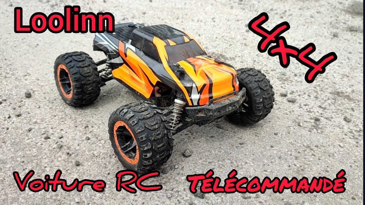 présentation de la voiture RC loolinn télécommandé 4x4 (vidéo partenariat)  - YouTube