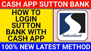 how to log into sutton bank with cash app | cash app sutton bank link