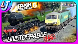UNSTOPPABLE fail... Train Sim World 6 - Class 90 Failed Runaway screenshot 2