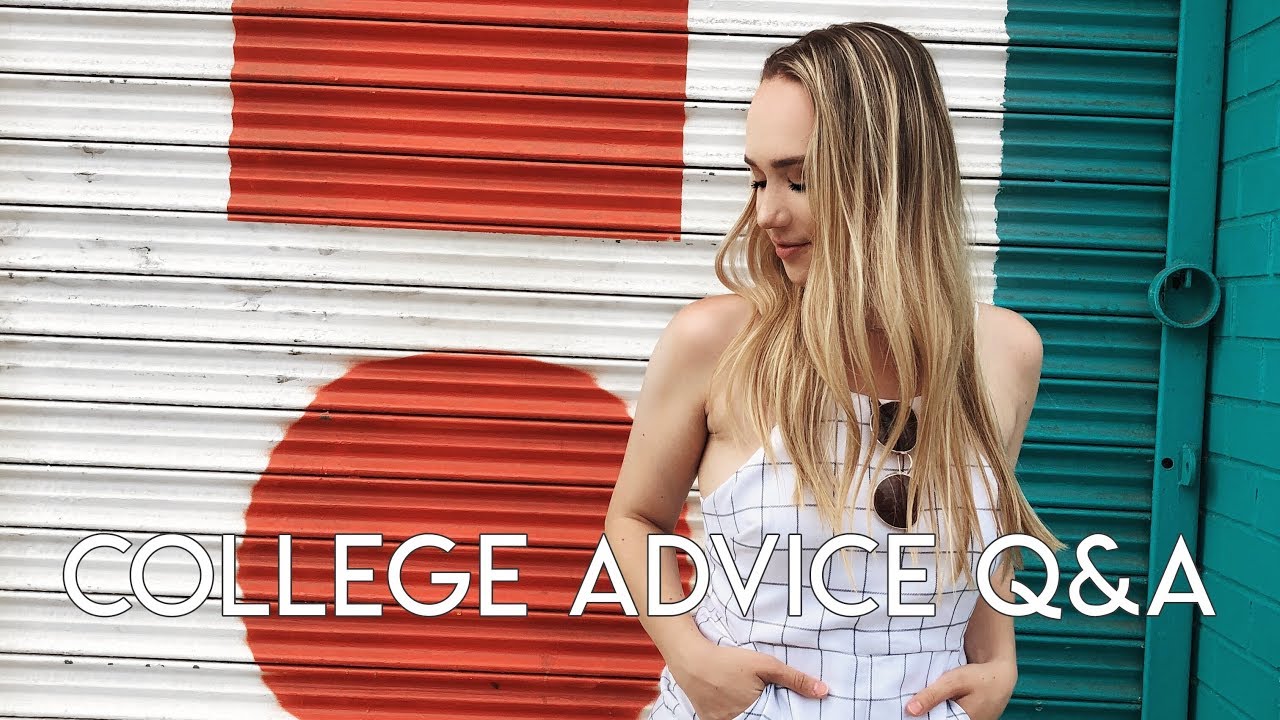 College Advice Q&A | Freshman 15, Study Tips & More! - YouTube