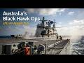 JUST IN: Black Hawk lands on HMAS Canberra, turning LHD into air assault hub