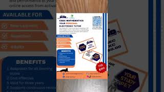 The P.E.T. Card makes studying work for YOU. #onlinelearning #cxc #csec #education #math #shorts
