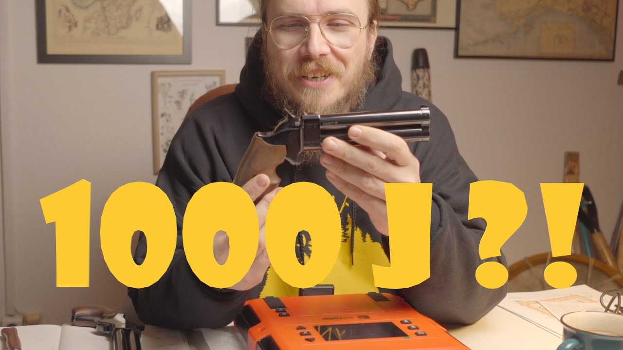 GREAT GUN .54 1000 J ?! CHRONOGRAF DOPPLEROWSKI YouTube