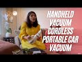 Handheld Vacuum Cordless Portable Car Vacuum - Cherylon Vacuum 2 Speed Lightweight Unboxing &amp; review