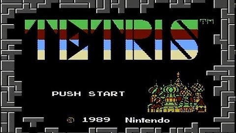 Tetris (Nintendo Entertainment System) Playthrough Part 1
