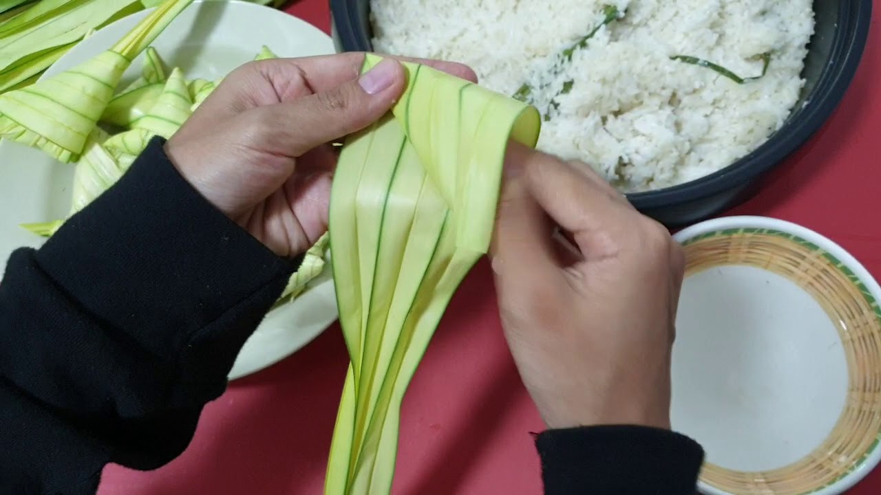  CARA MEMBUAT KETUPAT  PALAS MUDAH YouTube