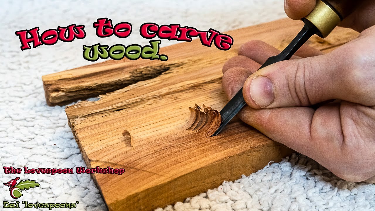 How you can carve wood. A guide for beginner wood carving. 