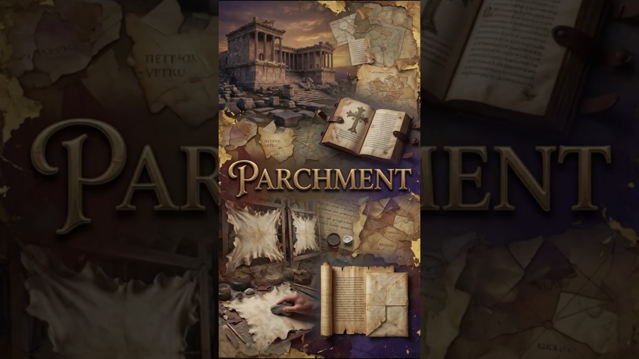 Parchment | The Birth of the Book #parchment #pergamon #codex #book #history