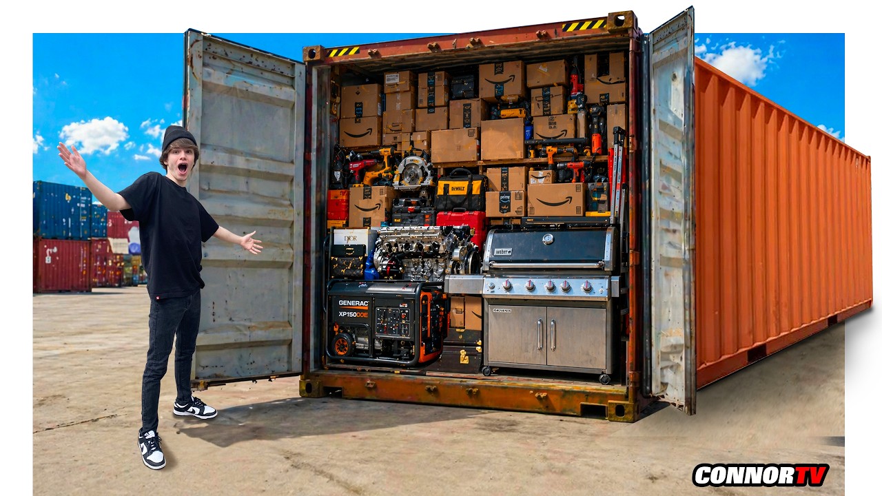 I Bought a Giant Abandoned PODS Shipping Container for $500...