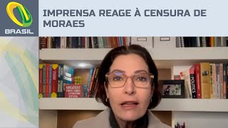 Cristina Graeml diz que até a imprensa se manifestou contra censura imposta por Alexandre de Moraes