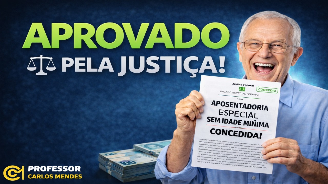 APOSENTADORIA ESPECIAL SEM IDADE MÍNIMA! DECISÃO DA JUSTIÇA RECONHECE DIREITO!