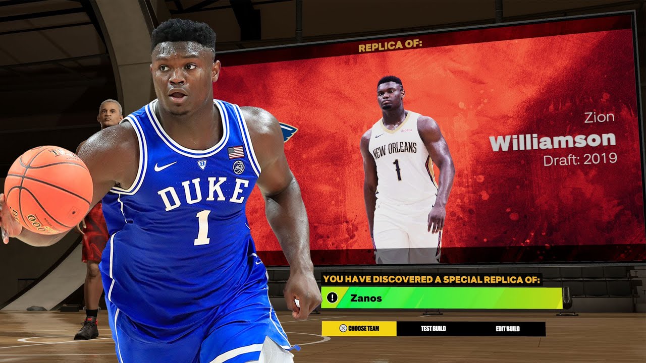 OFFICIAL ZION WILLIAMSON *ZANOS* BUILD in NBA 2K23 RARE EASTER EGG