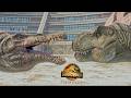 Rebirth T.Rex VS Rebirth Spinosaurus – Can The Rebirth T.Rex Survive? | JWE2