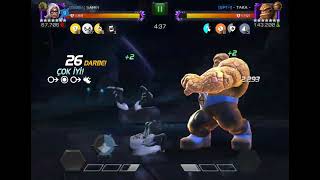 Mcoc Aw Node 30 Blackcat vs Thing