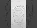 Geto Suguru Sketch | Jujutsu Kaisen Fanart | Pencil Drawing #anime #drawing #youtubeshorts #ytshorts