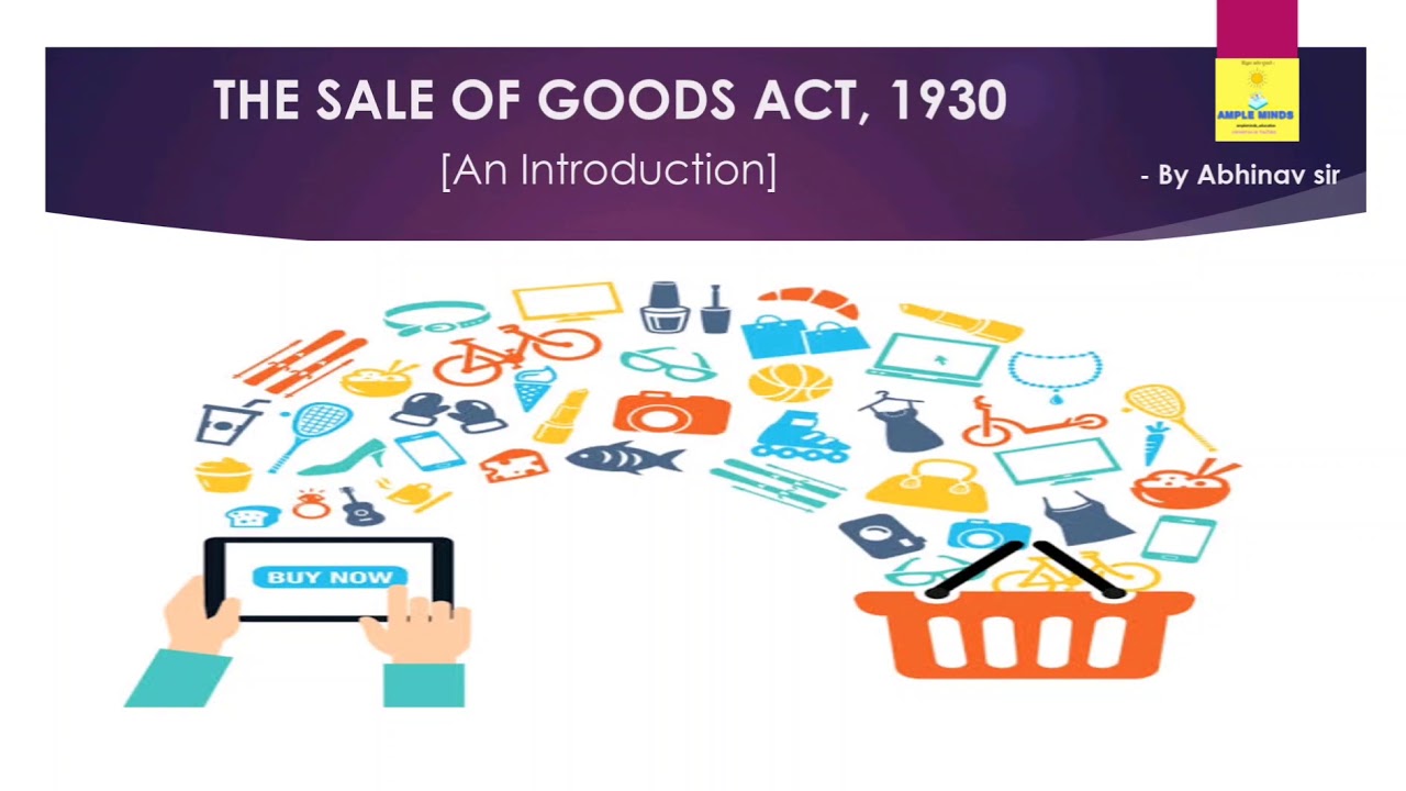 sales of goods act 1957 case study with solution pdf