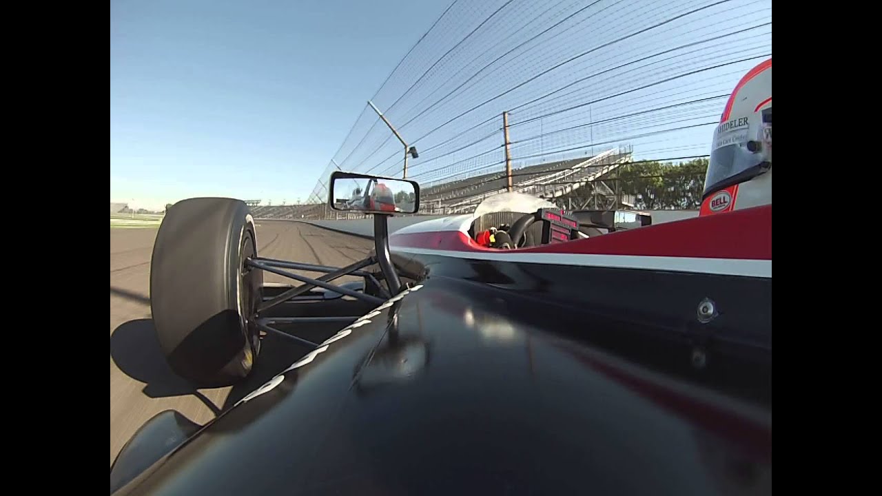 Indy Racing Experience Rick Davis two seater IMS 19Sep2014