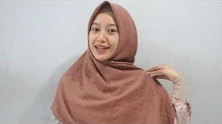 Tutorial Hijab Square Syar'i Menutup Dada - Durasi: 5.38. 