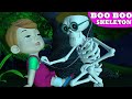 The boo boo song with skeleton doctor  skeleton sick song  nursery rhymes for babies  kids songs