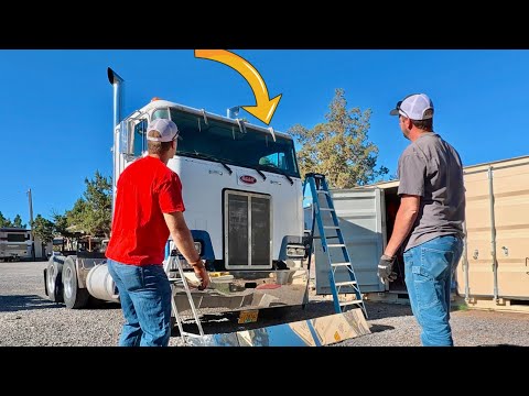 I cut up my Peterbilt cabover to fix a major problem..