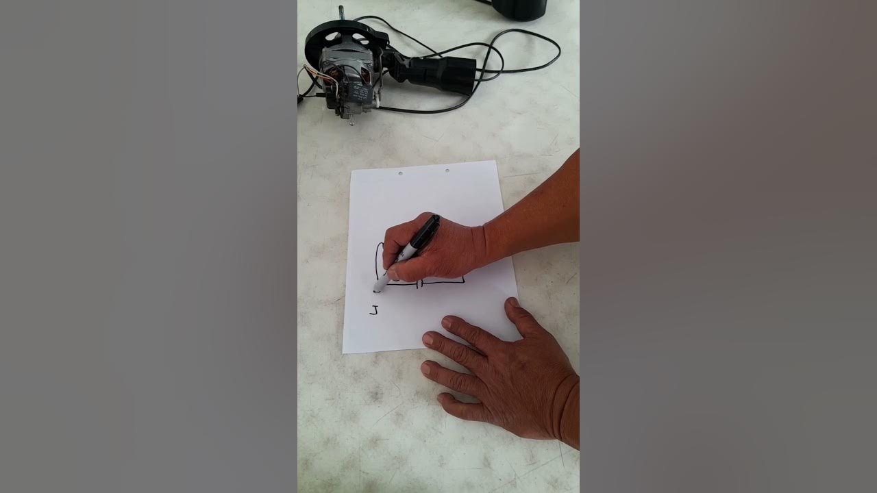 How replace thermal fuse of electric fan (no need to open motor casing) part1 YouTube