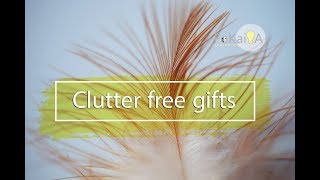 mini idea 152 | Clutter- Free gift ideas a gift for a minimalist