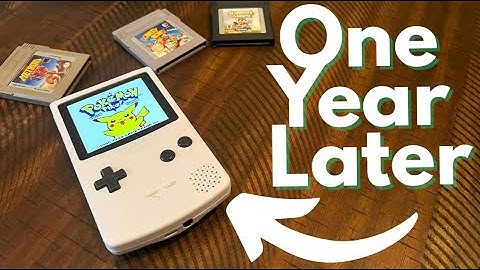 Grappig Game Boy Color spelen - 1 jaar later