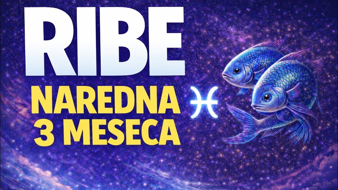 RIBE 🐠 NAREDNA 3 MESECA 🐠 Materijalna stabilnost u fokusu!! 💰🌟🫶