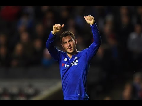 Eden Hazard Goal vs Tottenham 2-2 5/2/16
