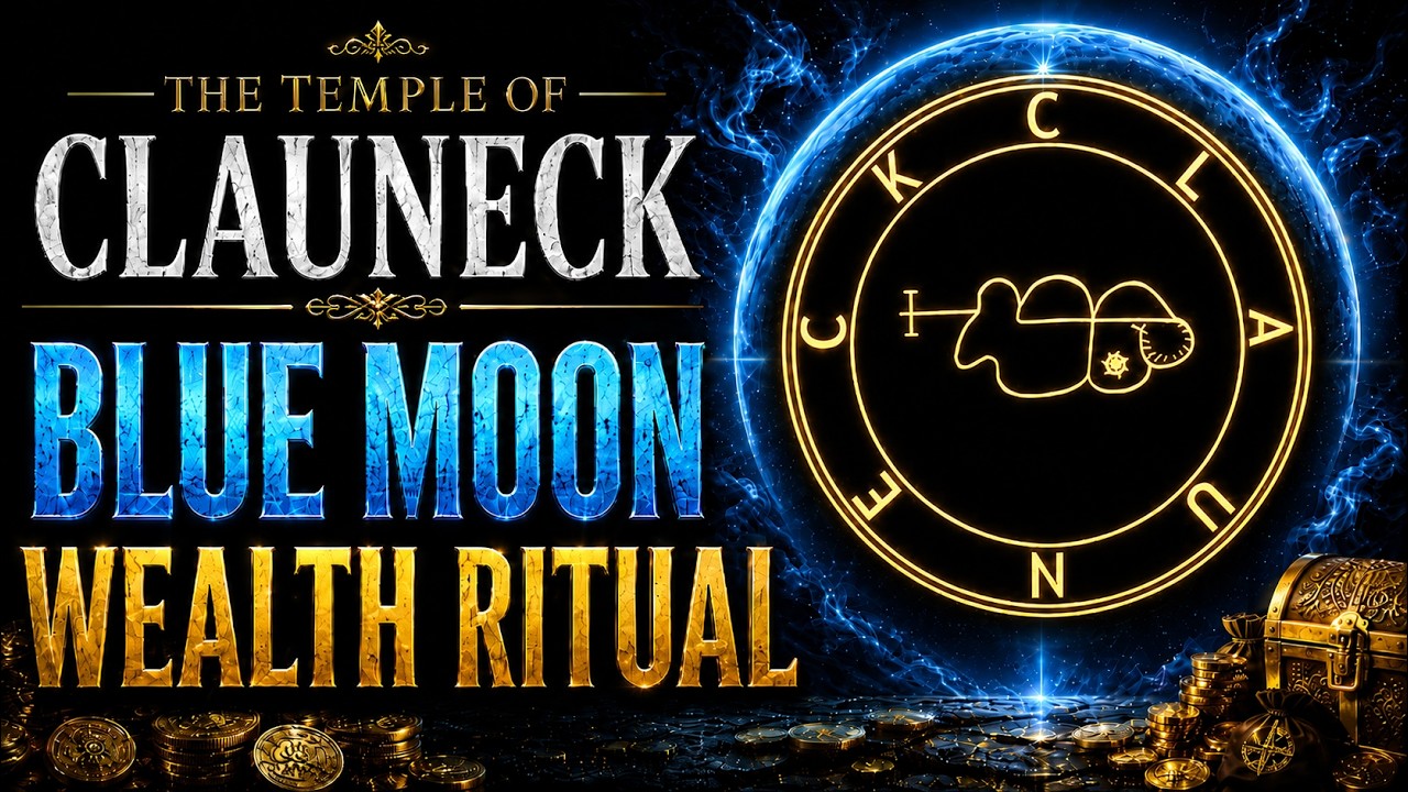 Clauneck Blue Moon Ritual for Wealth & Financial Freedom - YouTube