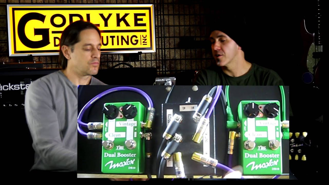 TONE TALK 10 - Maxon Dual Booster - YouTube