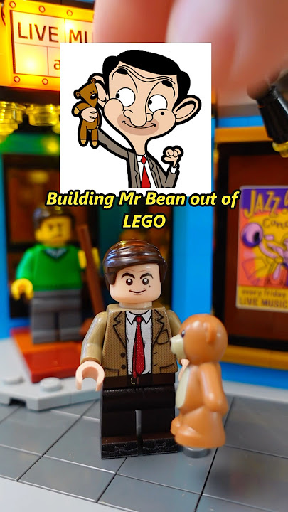 Making Mr Bean out of LEGO