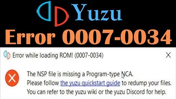 Hoe fout 0007-0034 op te lossen Het NSP-bestand mist een programmatype-NCA op Yuzu