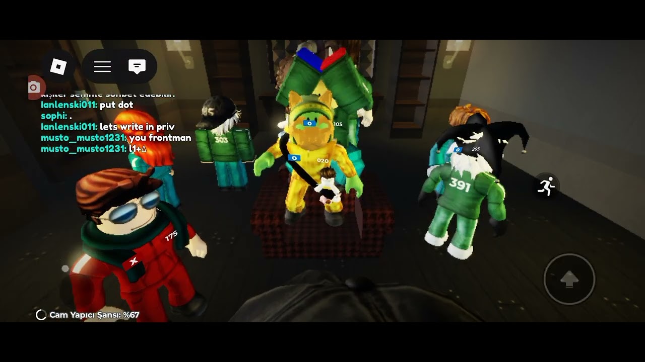 Bugünde squid gamedeyiz 