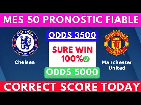 PRONOSTIC FOOT:MES PRONOSTIC FOOTBALL AUJOURDHUI (football prediction ) CORRECT SCORE