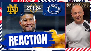 Notre Dame Beats Penn State - Josh Pate Playoff Reaction