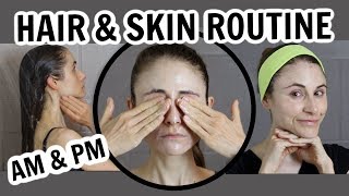 DERMATOLOGIST'S HAIR & SKIN CARE ROUTINE (AM & PM)| DR DRAY Profile