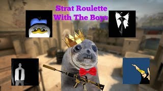 CS:GO TheLounge funny moments #6~ Strat Roulette With The Boys