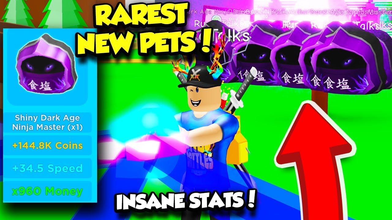 I Got The New Rarest Ninja Pet In Magnet Simulator Update 16 And It S Insane Roblox Youtube - roblox magnet simulator best pet get million robux